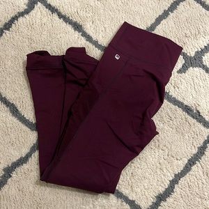 Fabletics Maroon Leggings
